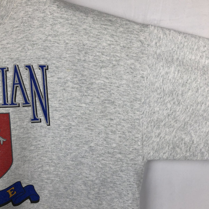 Fruit of the Loom College Sweatshirt, Men's Size XL (approx.), Vintage cotton gray type Vintage Second Hand