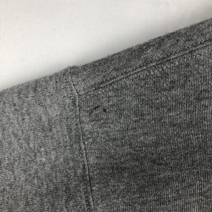 90'S Russell College Sweatshirt, Men's XXL equivalent, Vintage polyester gray type Vintage Second Hand