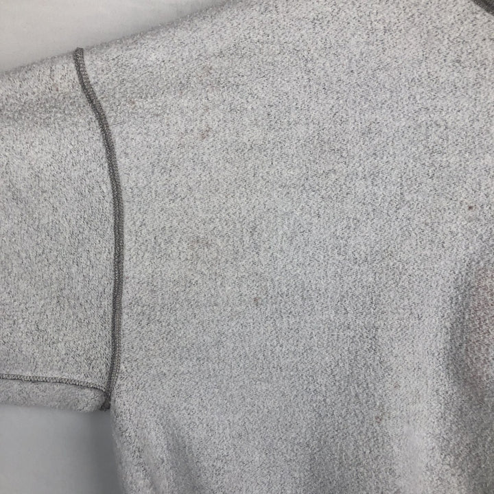 90'S Russell College Sweatshirt, Men's XXL equivalent, Vintage polyester gray type Vintage Second Hand