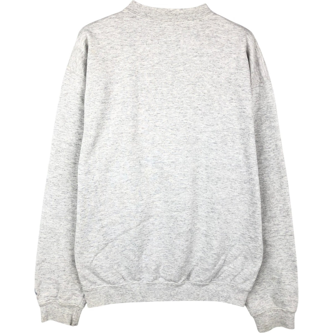 80s-90'S ACA College Character Sweatshirt, Men's Size L (approx.), Vintage unclear gray type Vintage Second Hand