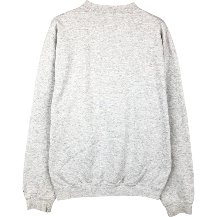 80s-90'S ACA College Character Sweatshirt, Men's Size L (approx.), Vintage unclear gray type Vintage Second Hand
