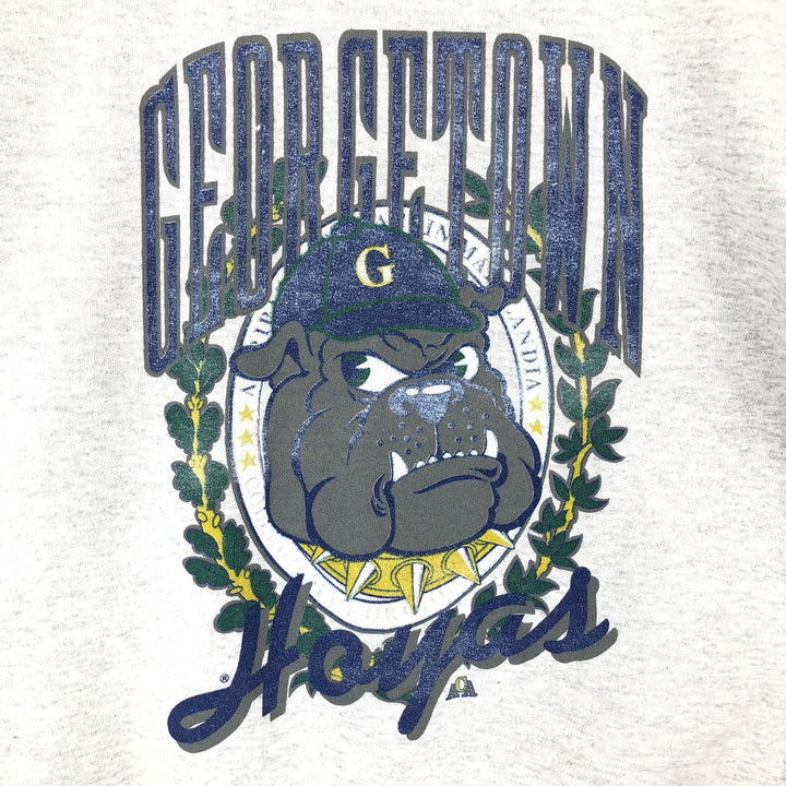 80s-90'S ACA College Character Sweatshirt, Men's Size L (approx.), Vintage unclear gray type Vintage Second Hand