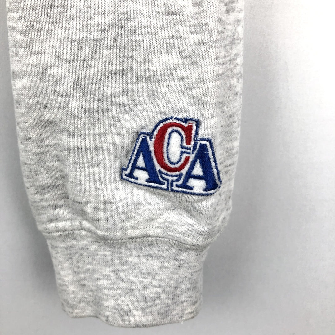 80s-90'S ACA College Character Sweatshirt, Men's Size L (approx.), Vintage unclear gray type Vintage Second Hand