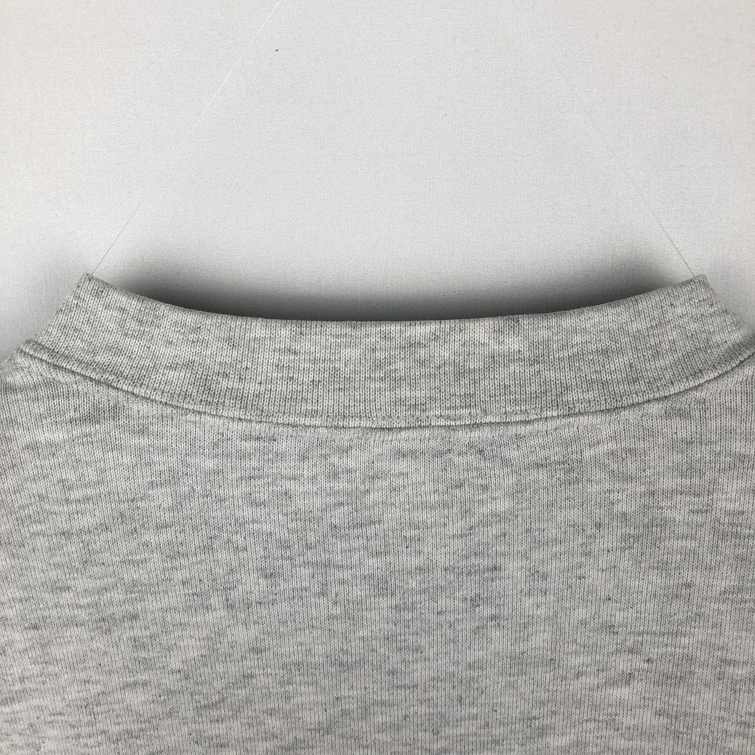 80s-90'S ACA College Character Sweatshirt, Men's Size L (approx.), Vintage unclear gray type Vintage Second Hand