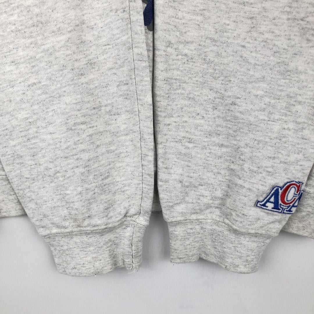80s-90'S ACA College Character Sweatshirt, Men's Size L (approx.), Vintage unclear gray type Vintage Second Hand