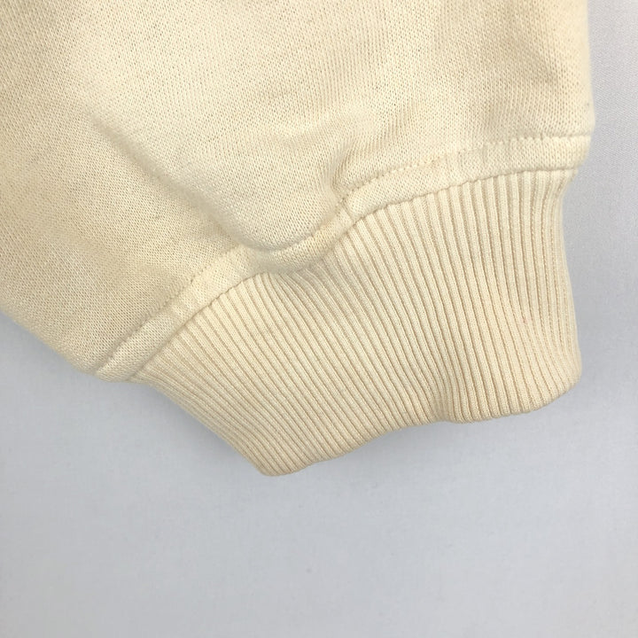 90'S Towncraft Stripe Pattern Crazy Pattern Sweatshirt, Men's Size L (Equivalent), Vintage polyester pale white type Vintage Second Hand