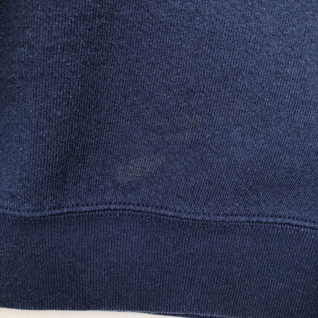 MICKEY&CO. MICKEY MOUSE Mickey Mouse Character Sweatshirt, Made in USA, Men's XL equivalent. cotton navy blue type Vintage Second Hand
