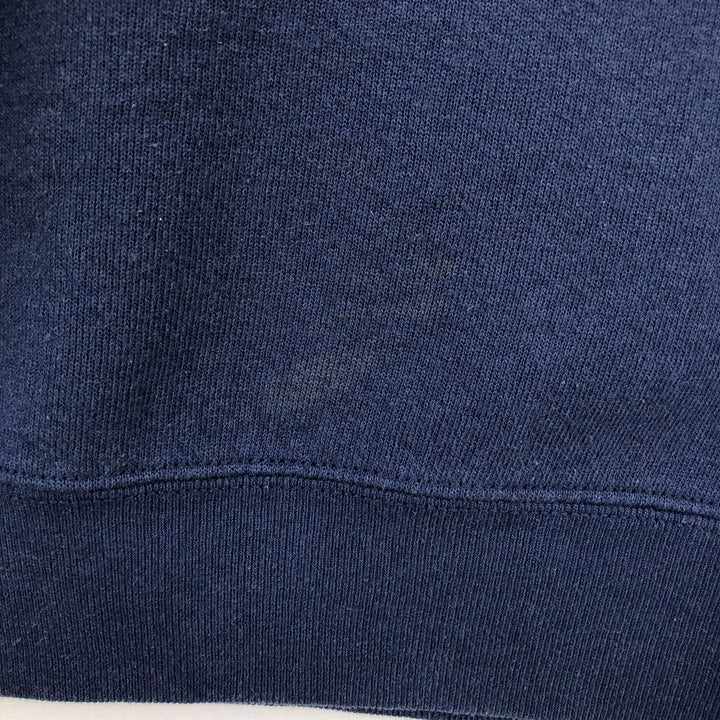 MICKEY&CO. MICKEY MOUSE Mickey Mouse Character Sweatshirt, Made in USA, Men's XL equivalent. cotton navy blue type Vintage Second Hand