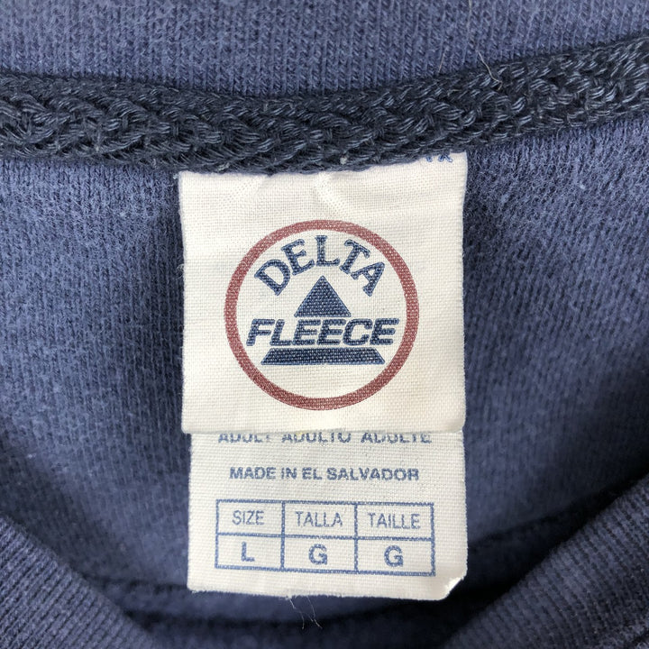 2000'S Delta Betty Boop character sweatshirt, men's size L (approx.) cotton navy blue type Vintage Second Hand