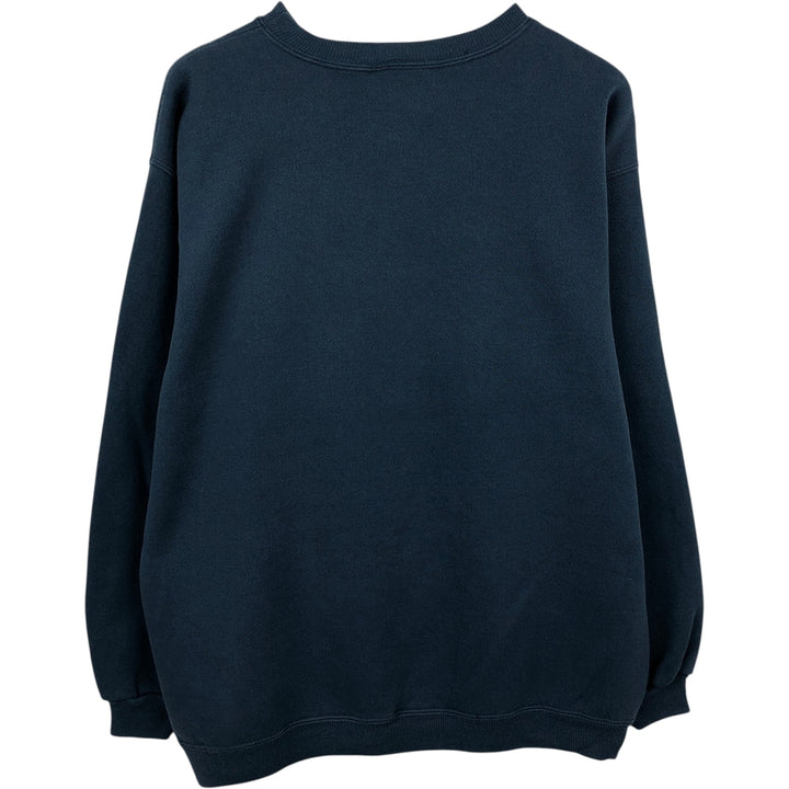 Disney Store MICKEY MOUSE Mickey Mouse Character Sweatshirt (Men's Size L) cotton Green type dark green Vintage Second Hand