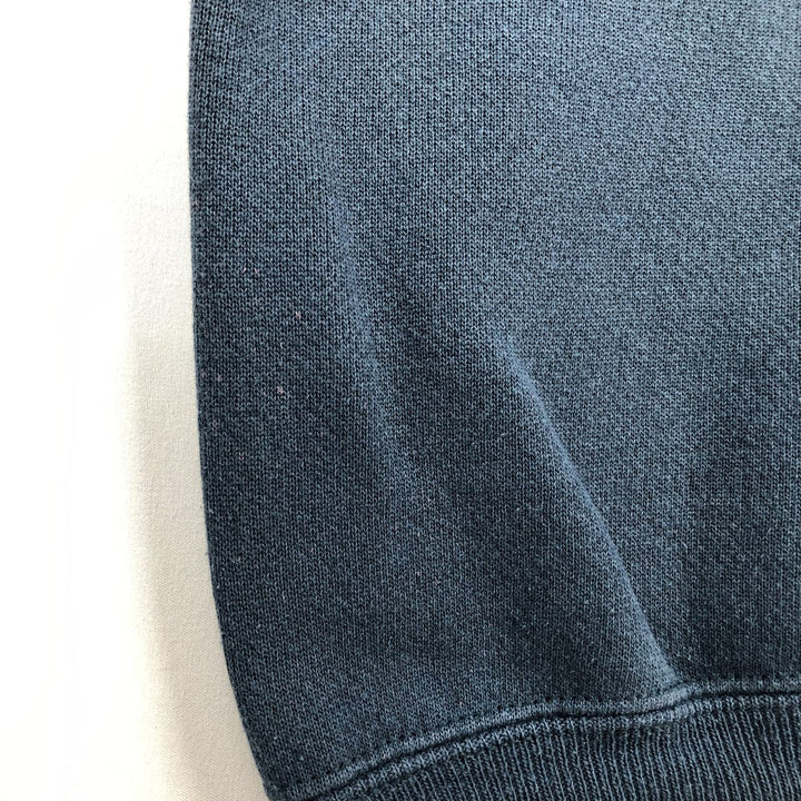 Disney Store MICKEY MOUSE Mickey Mouse Character Sweatshirt (Men's Size L) cotton Green type dark green Vintage Second Hand