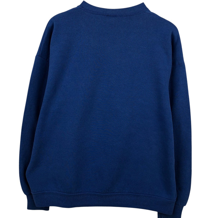 Vintage 90'S MICKEY UNLIMITED Mickey Mouse character sweatshirt, men's size XL unclear blue type Vintage Second Hand