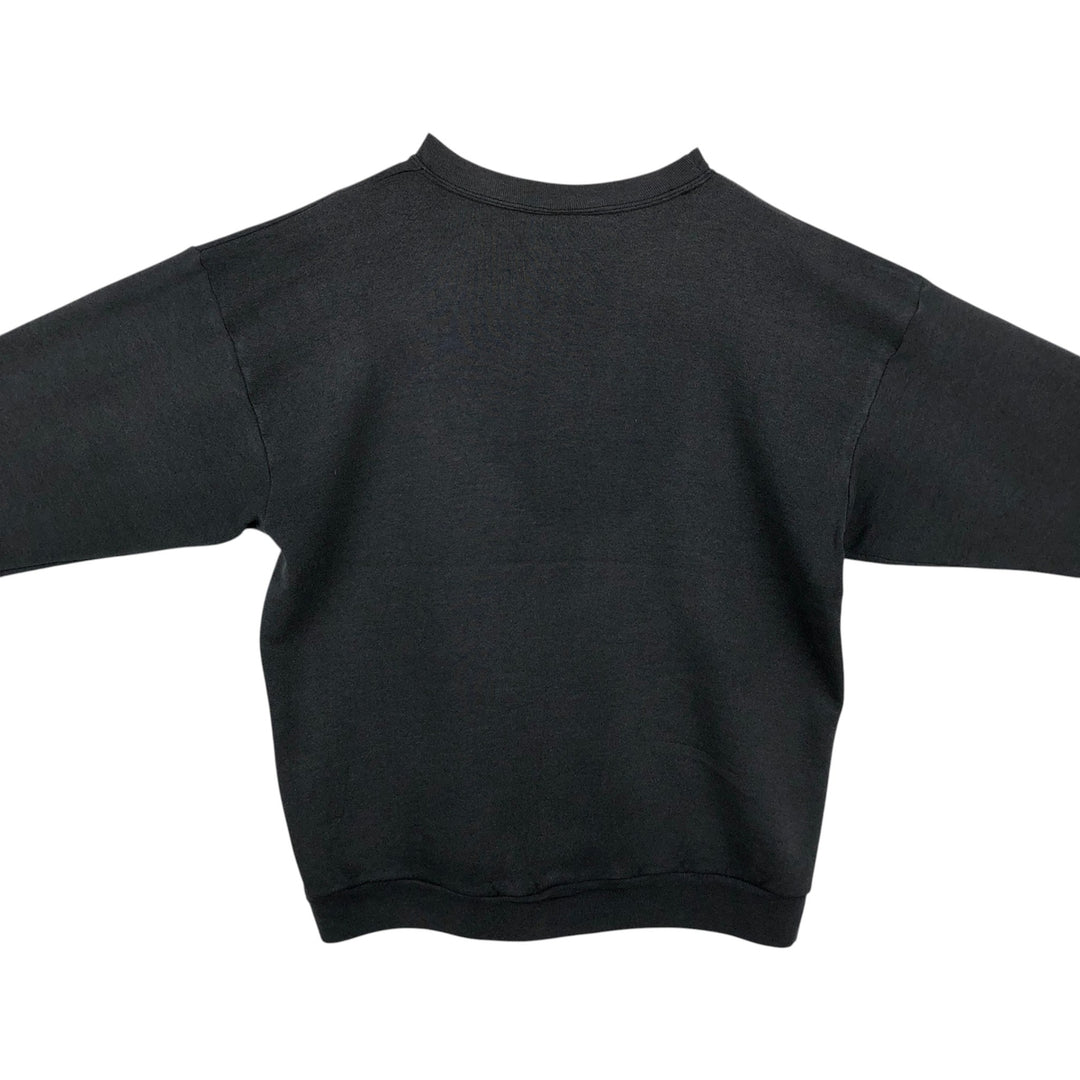 90s-00'S Santee Disney character sweatshirt, made in USA, men's size L equivalent. cotton black type Vintage Second Hand