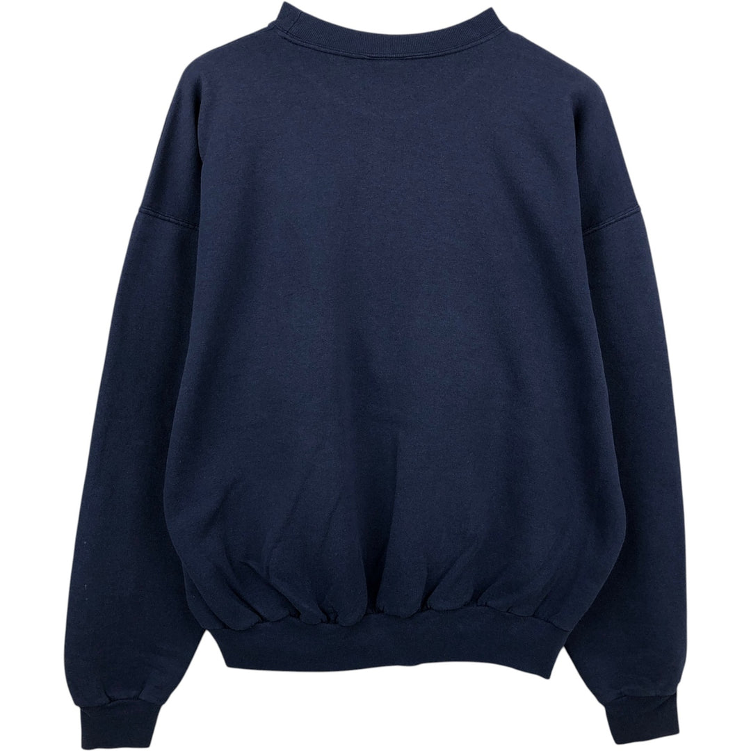 90s-00'S Hanes Comfort Blend Betty Boop character sweatshirt, men's size XL equivalent. cotton navy blue type Vintage Second Hand