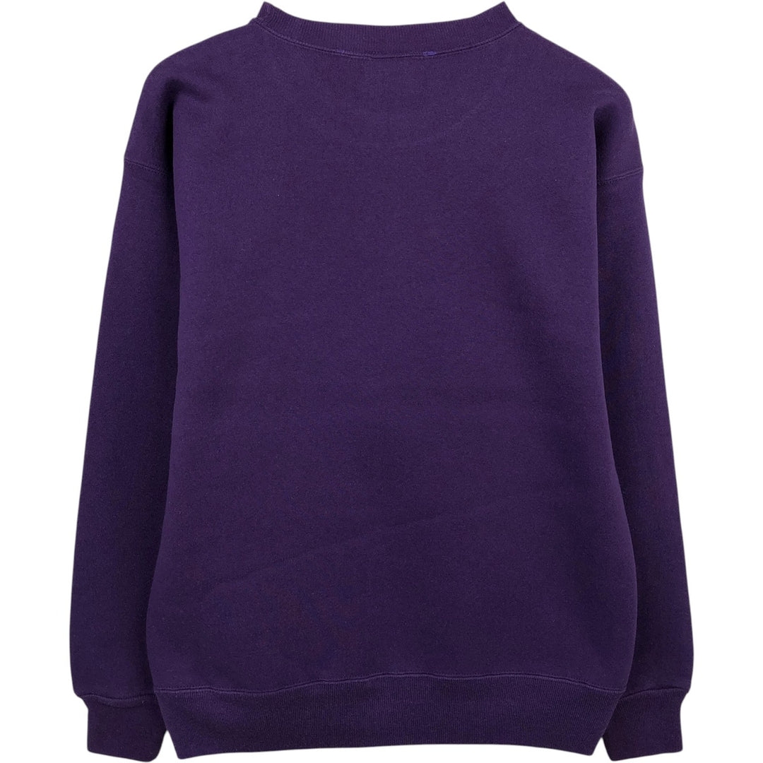 90'S THE DISNEY STORE Snow White and the Seven Dwarfs Dopey Character Sweatshirt, Made in USA, Men's Size M (approx.) cotton purple type Vintage Second Hand