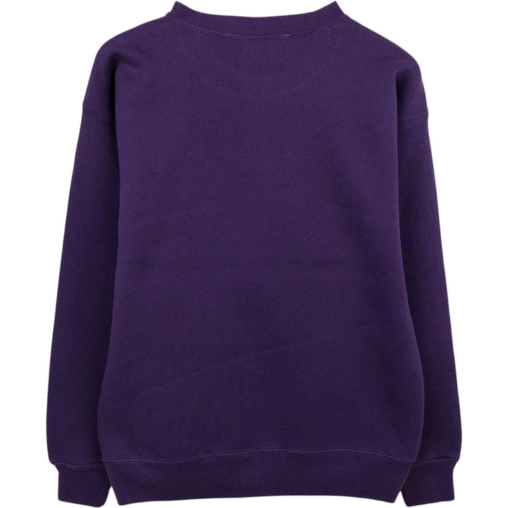 90'S THE DISNEY STORE Snow White and the Seven Dwarfs Dopey Character Sweatshirt, Made in USA, Men's Size M (approx.) cotton purple type Vintage Second Hand
