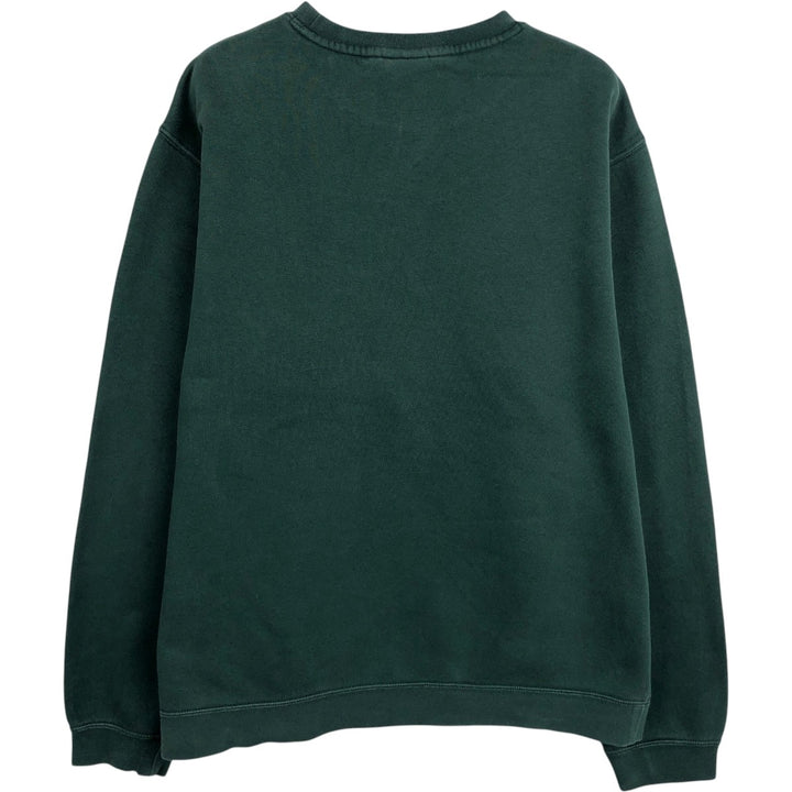 Nike logo sweatshirt, sweatshirt, men's size XL cotton green type Vintage Second Hand