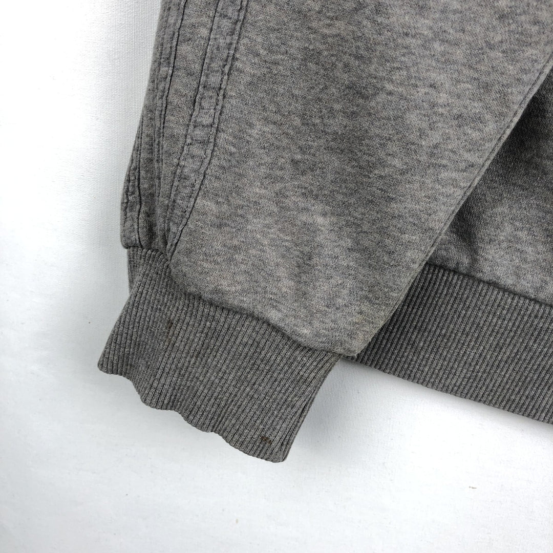 Adidas logo sweatshirt, men's size M cotton gray type Vintage Second Hand