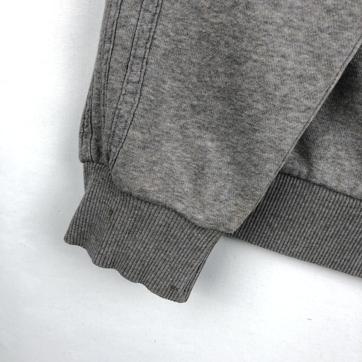 Adidas logo sweatshirt, men's size M cotton gray type Vintage Second Hand