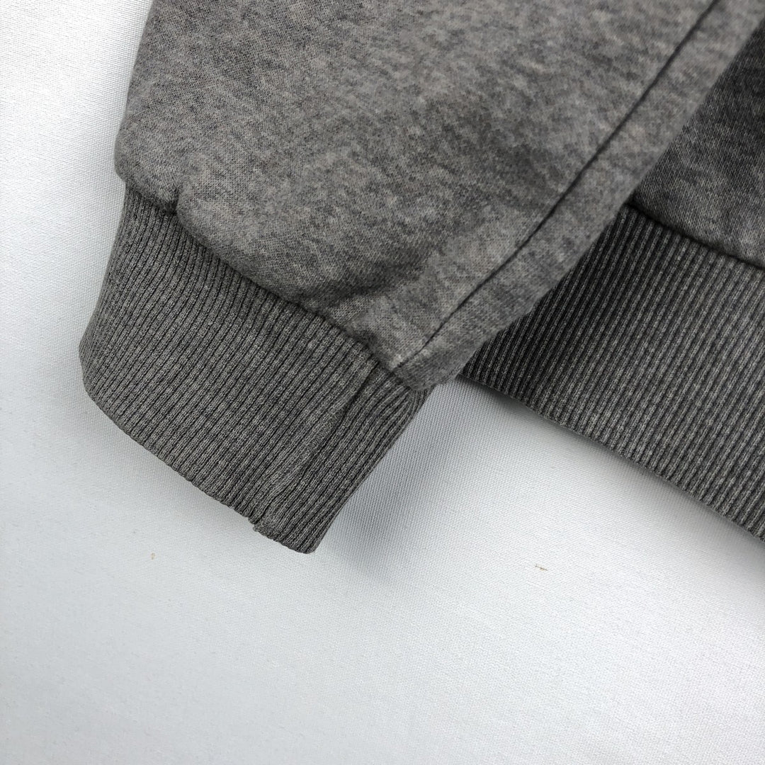 Adidas logo sweatshirt, men's size M cotton gray type Vintage Second Hand