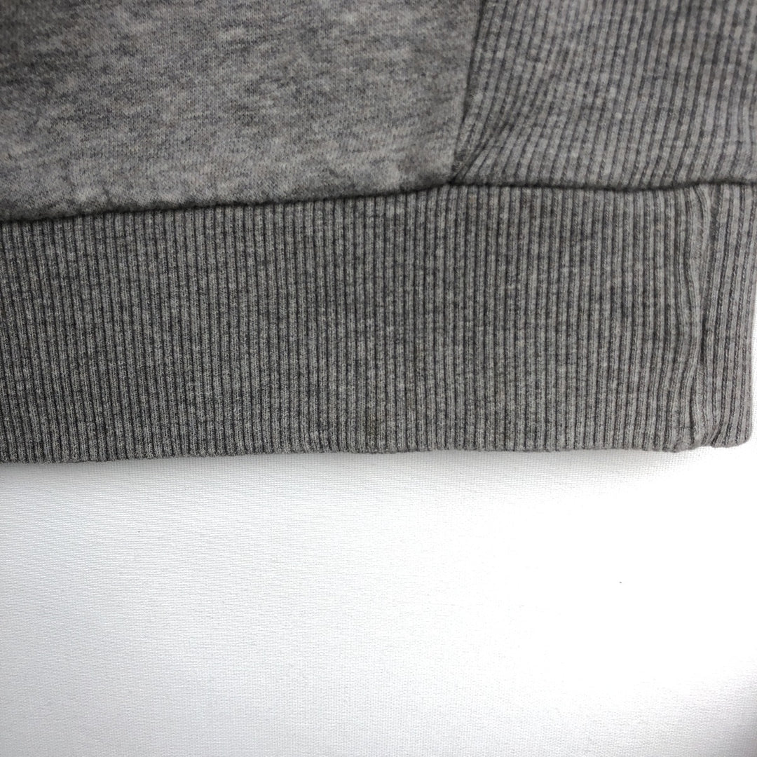 Adidas logo sweatshirt, men's size M cotton gray type Vintage Second Hand