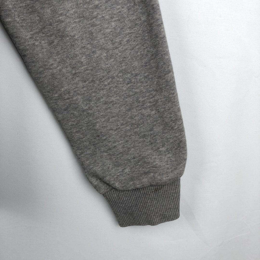 Adidas logo sweatshirt, men's size M cotton gray type Vintage Second Hand