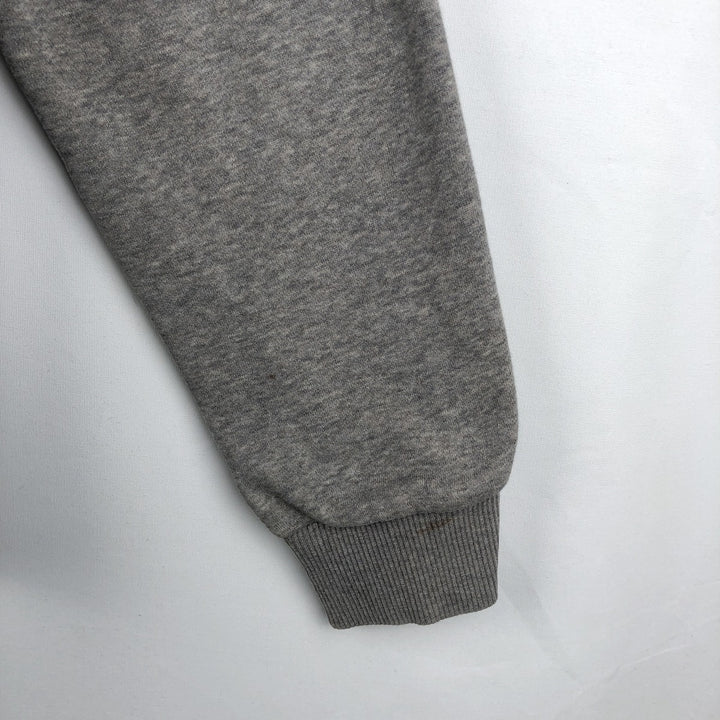 Adidas logo sweatshirt, men's size M cotton gray type Vintage Second Hand