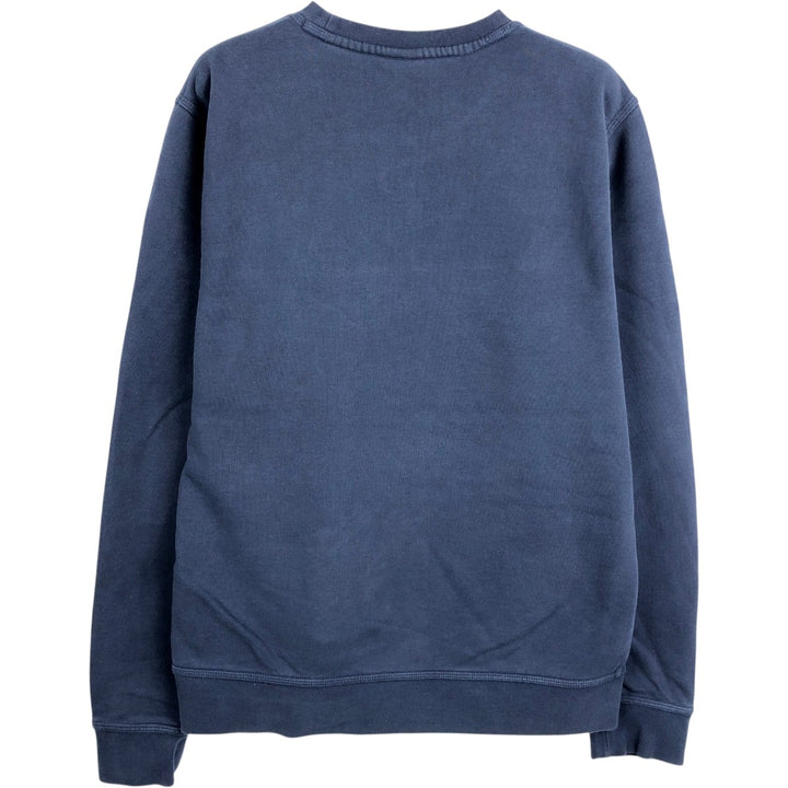 Nike logo sweatshirt, size L, men's cotton navy blue type Vintage Second Hand