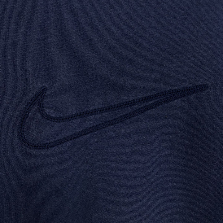 90'S Nike Logo Sweatshirt, Made in USA, Men's XL, Vintage cotton navy blue type Vintage Second Hand