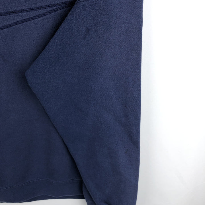 90'S Nike Logo Sweatshirt, Made in USA, Men's XL, Vintage cotton navy blue type Vintage Second Hand