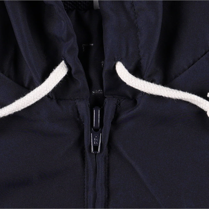 2000'S Puma BMW Williams F1 Team Hooded Warm-up Vest (Women's Size M) polyester navy blue type Vintage Second Hand