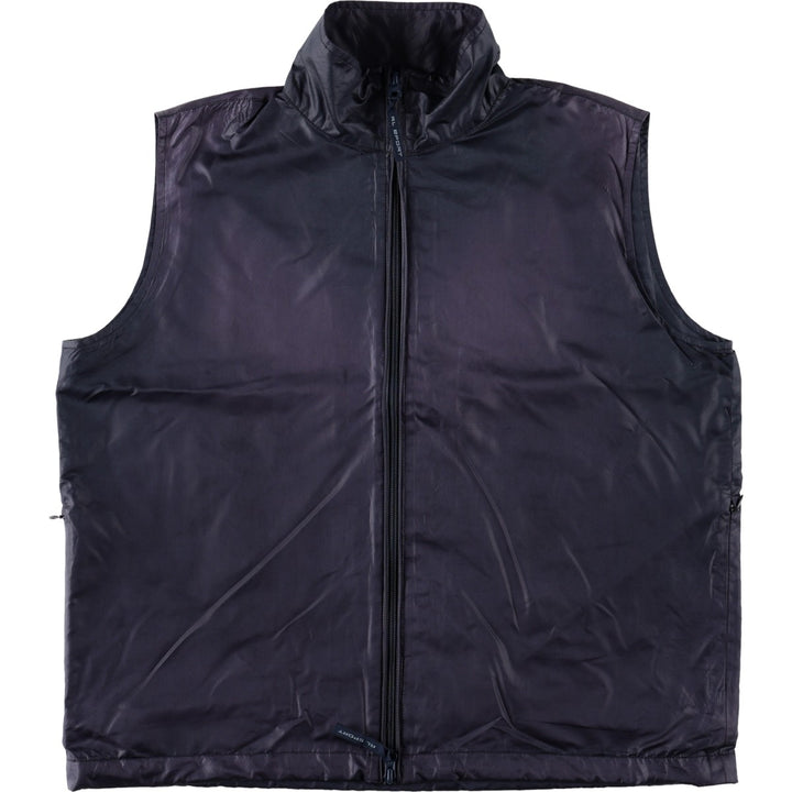 Ralph Lauren RALPH LAUREN SPORT Warm-up Vest, Women's Size L (approx.) polyester navy blue type Vintage Second Hand