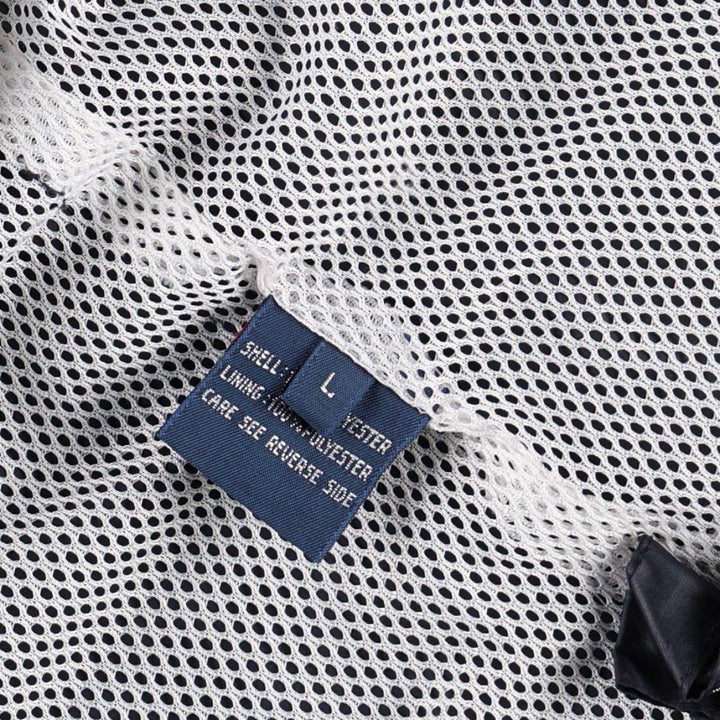 Ralph Lauren RALPH LAUREN SPORT Warm-up Vest, Women's Size L (approx.) polyester navy blue type Vintage Second Hand