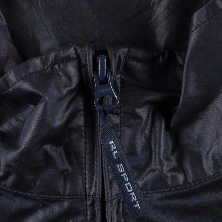 Ralph Lauren RALPH LAUREN SPORT Warm-up Vest, Women's Size L (approx.) polyester navy blue type Vintage Second Hand