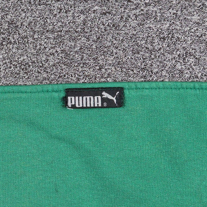 Vintage 70s-80'S Puma Half-Zip Sweatshirt, Made in France, Men's Size M (approx.) acrylic gray type Vintage Second Hand