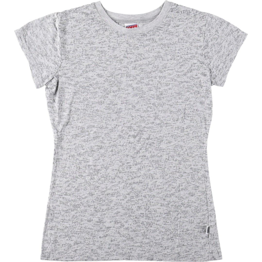 SOFFE all-over print T-shirt, women's size L (equivalent) cotton gray type Vintage Second Hand