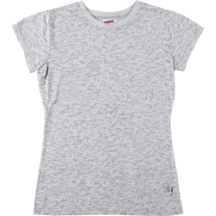 SOFFE all-over print T-shirt, women's size L (equivalent) cotton gray type Vintage Second Hand