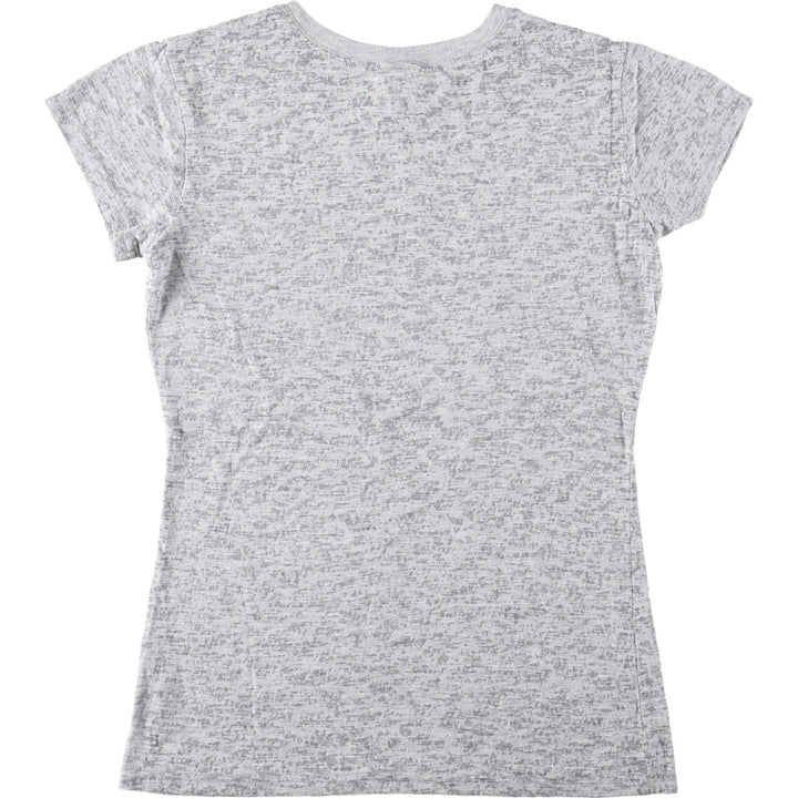 SOFFE all-over print T-shirt, women's size L (equivalent) cotton gray type Vintage Second Hand