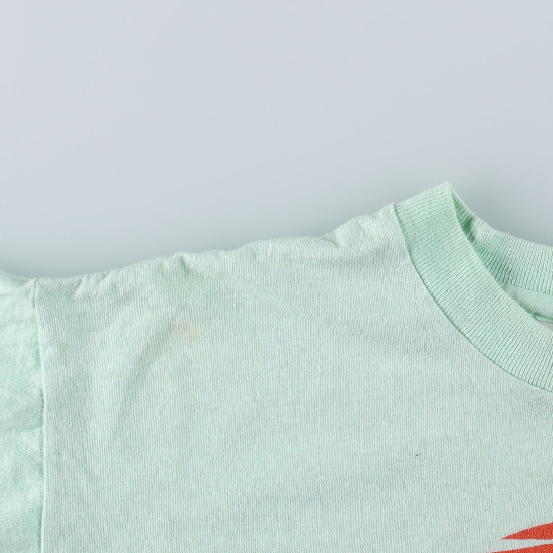 90'S Paradise Island Print T-Shirt, Women's Size M (approx.), Vintage cotton Mint green Vintage Second Hand