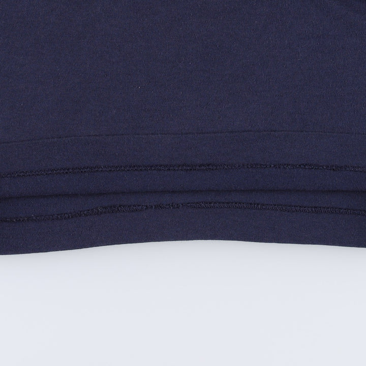 90'S Fruit of the Loom Print T-Shirt, Made in USA, Men's Size XS (approx.), Vintage cotton navy blue type Vintage Second Hand