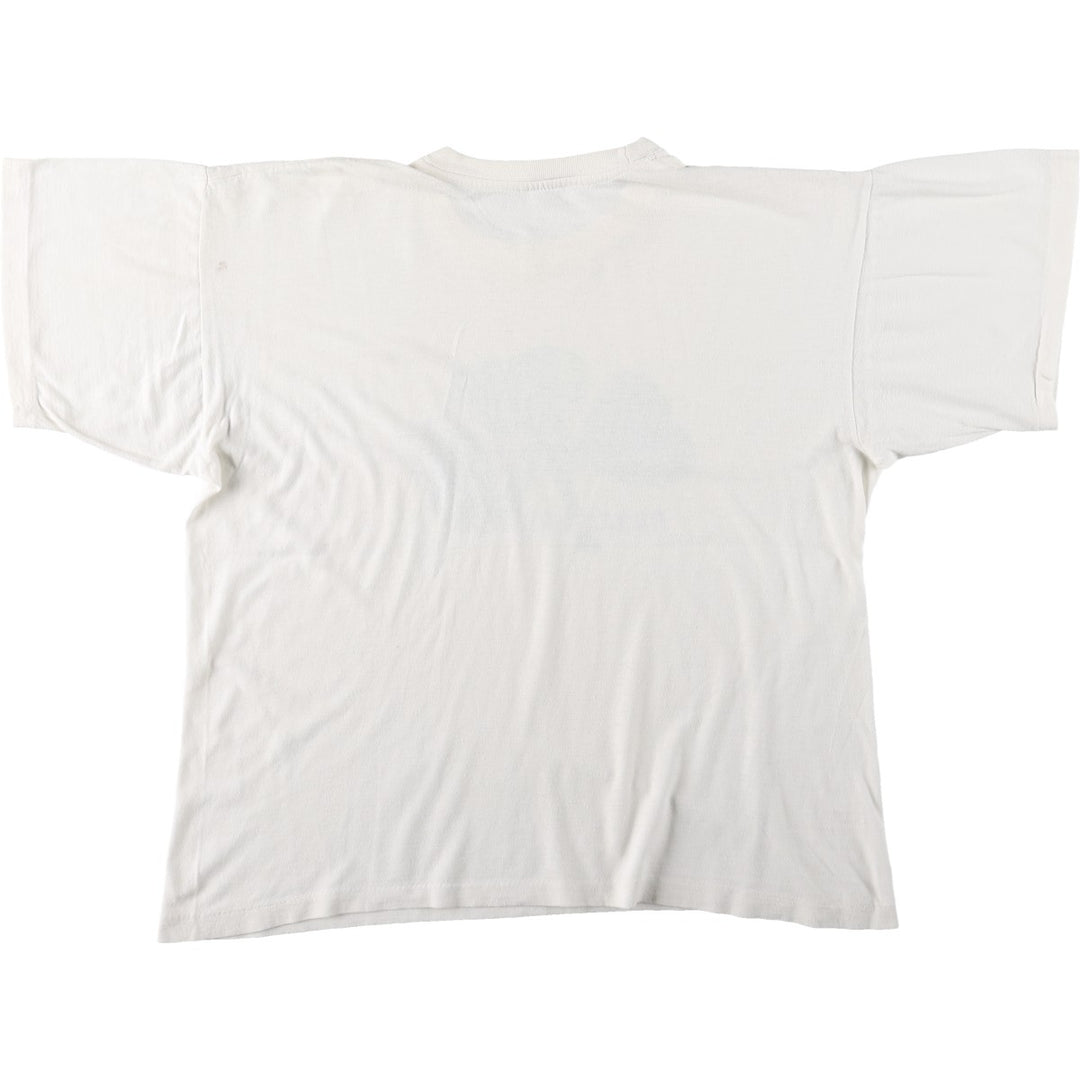 PANATHINAIKOS Sports Print T-Shirt, Women's Size L (Equivalent), Vintage unclear white type Vintage Second Hand