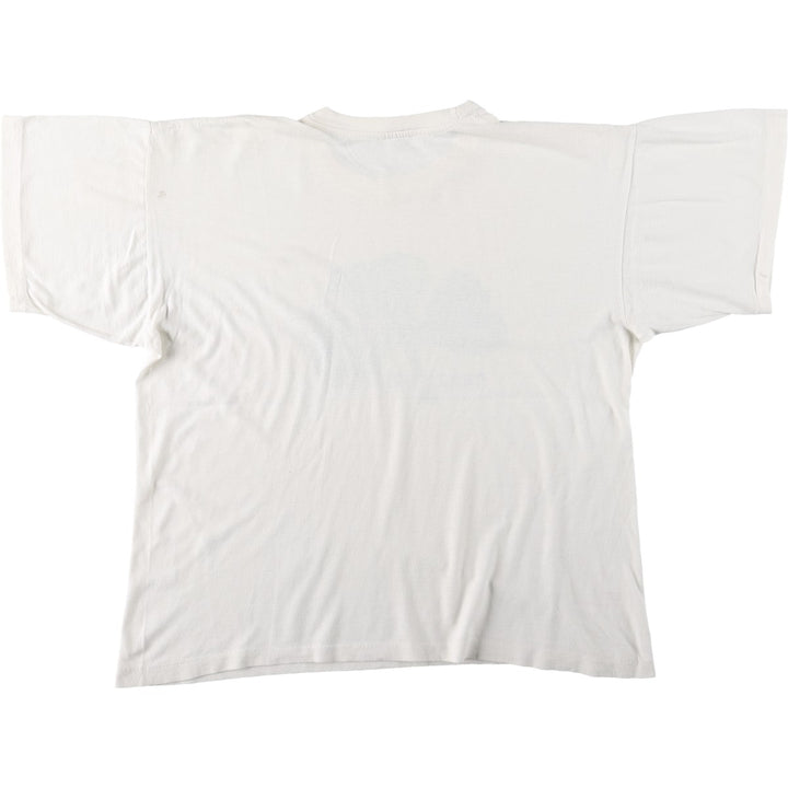 PANATHINAIKOS Sports Print T-Shirt, Women's Size L (Equivalent), Vintage unclear white type Vintage Second Hand