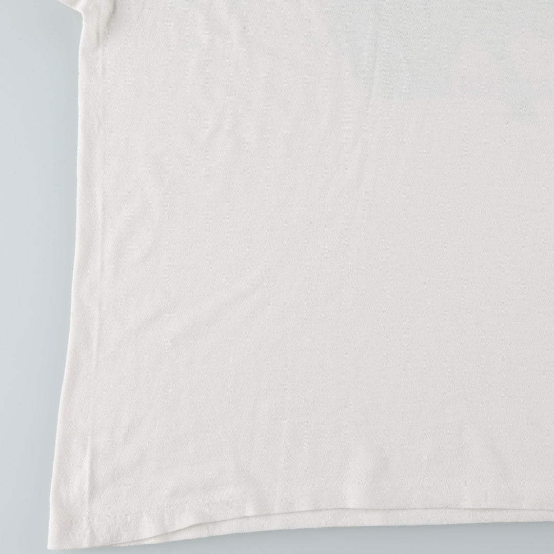 PANATHINAIKOS Sports Print T-Shirt, Women's Size L (Equivalent), Vintage unclear white type Vintage Second Hand