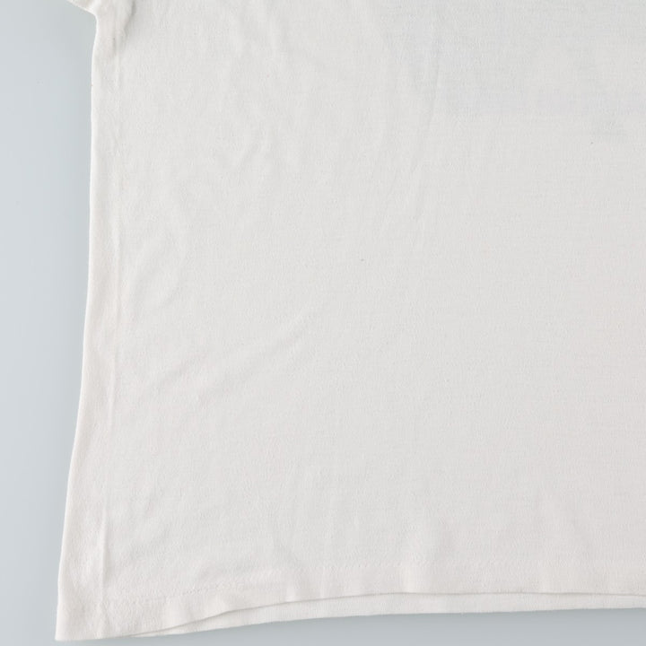 PANATHINAIKOS Sports Print T-Shirt, Women's Size L (Equivalent), Vintage unclear white type Vintage Second Hand