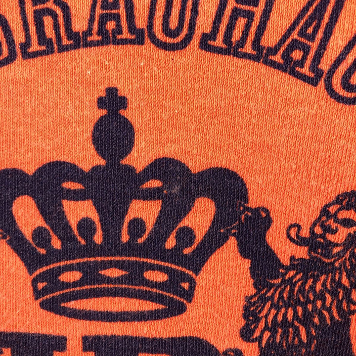 HOFBRAUHAUS Advertising T-shirt, Women's Size M (approx.), Vintage unclear orange type Vintage Second Hand
