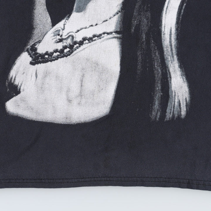 The Munsters (Lily Munster) TV Drama/Movie Movie T-Shirt, Men's Size L cotton black type Vintage Second Hand