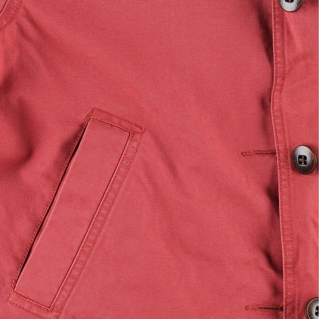 90s-00'S LLBean Hunting Jacket, Women's Size S (approx.), Vintage cotton red type Vintage Second Hand