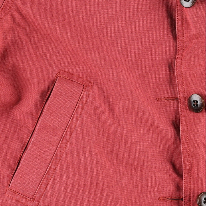 90s-00'S LLBean Hunting Jacket, Women's Size S (approx.), Vintage cotton red type Vintage Second Hand