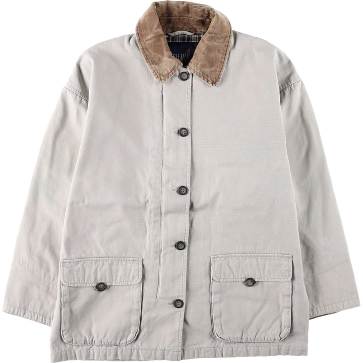 FREE FALL Hunting Jacket (Women's Size M) cotton Beige type Vintage Second Hand