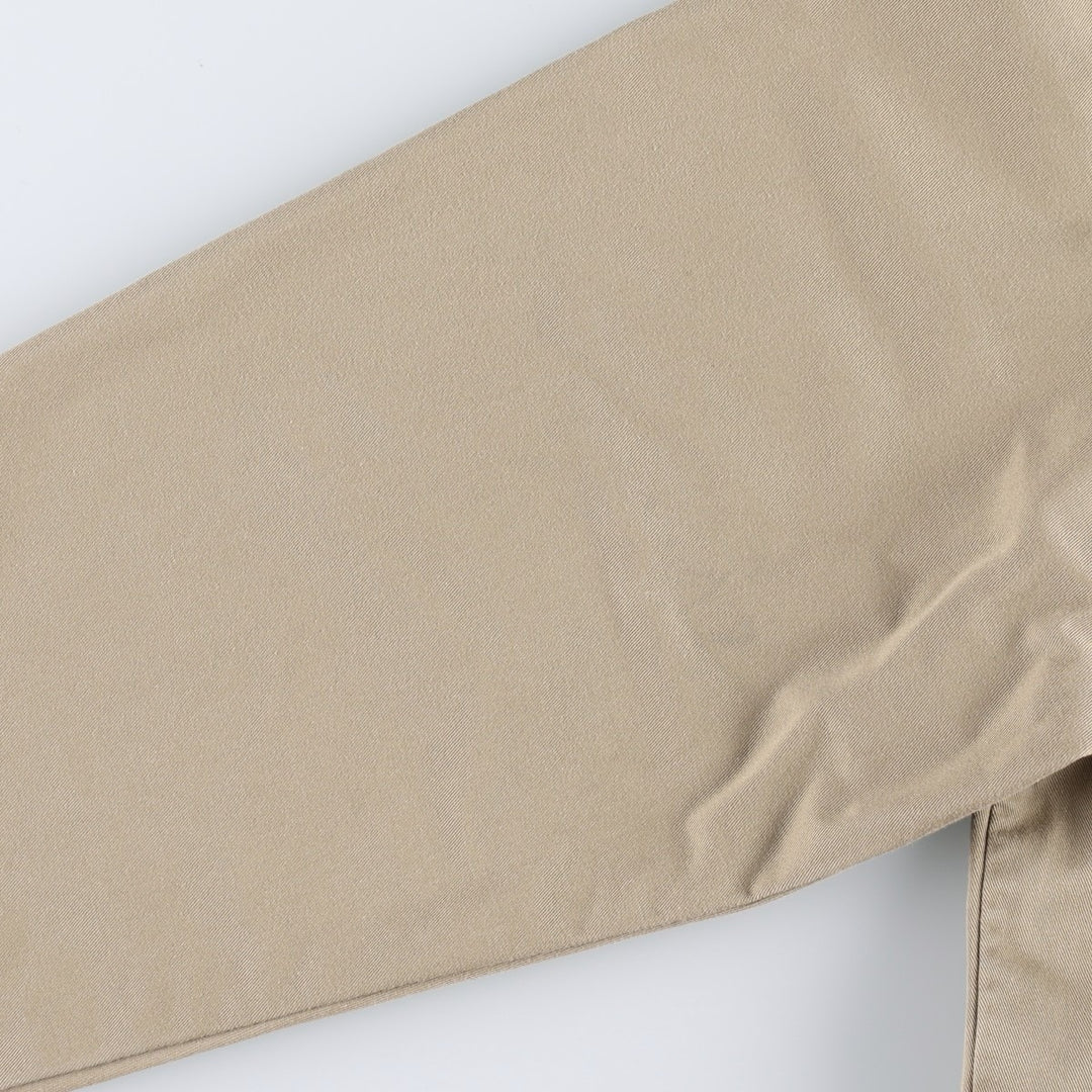 80s-90'S Lands' End Swing Top Sport Jacket, Women's Size L (approx.), Vintage cotton Beige type Vintage Second Hand